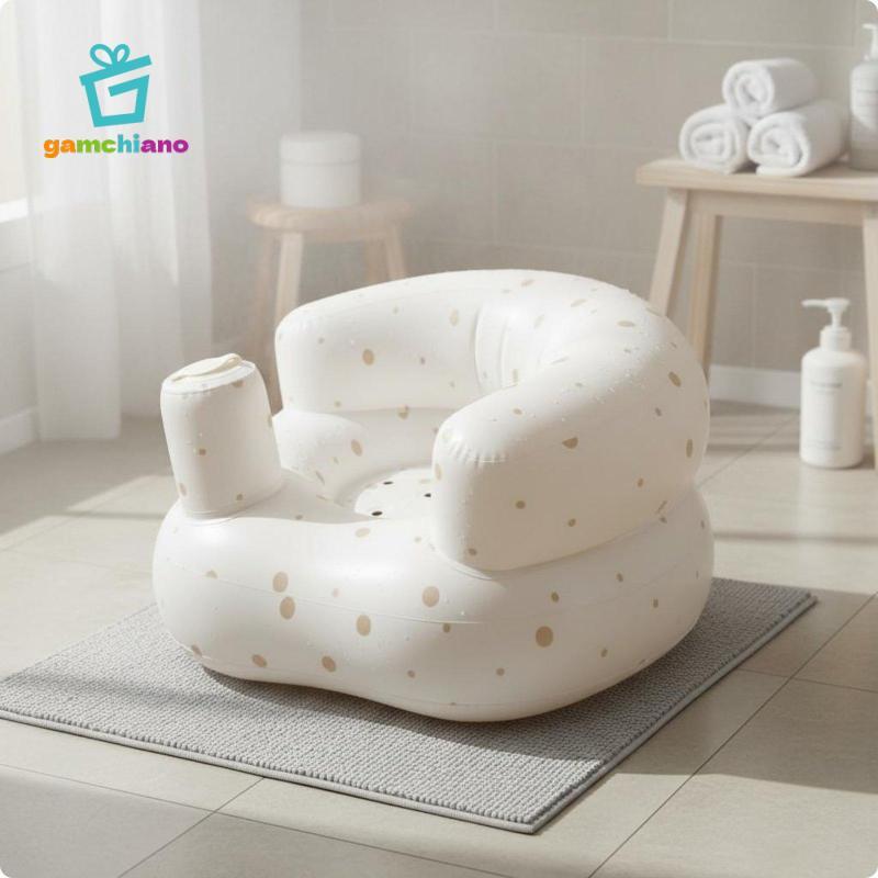 Ghế bơm hơi Ghế ngồi đa năng cho bé Ghế tắm sàn cho trẻ sơ sinh An toàn và du lịch