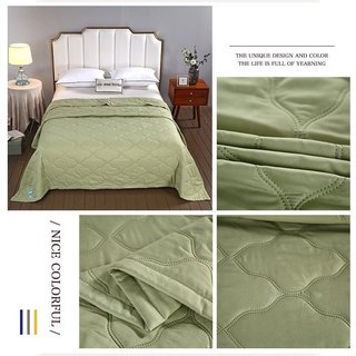 Chăn Làm Mát Mùa Hè Nhẹ Thoáng Khí Giặt Cotton Mềm Mại Thân Thiện Với Da Máy Giặt Phòng Ngủ
