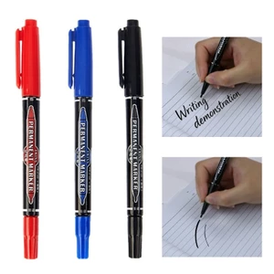 Yoo 10 Chiếc Bảo Trì Xe Miếng Dán Bút Chống Thấm Nước Đầu Đôi Bút Đánh Dấu Thường Trực
