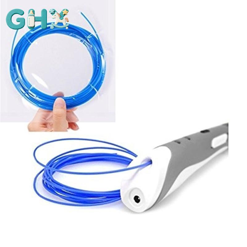Dây tóc bút 3D GHX 12 màu 1.75Mm 3m mỗi màu Vật liệu in 3D VN