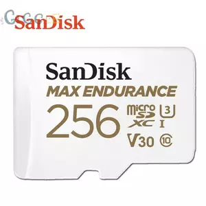 Kích thước thẻ nhớ MAX ENDURANCE từ 32GB đến 256GB cho thiết bị kỹ thuật số