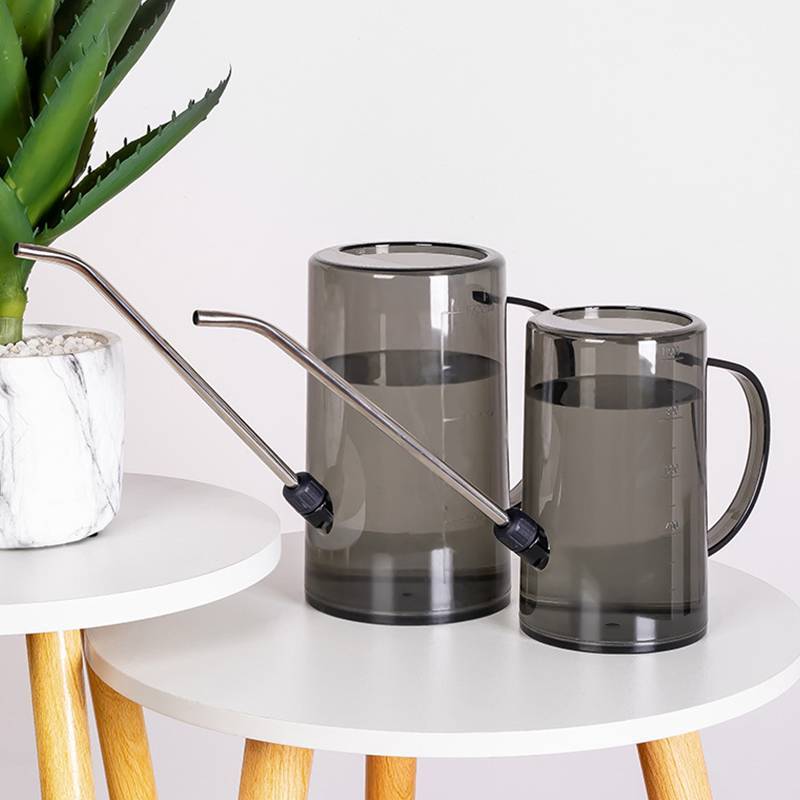 JASMINE 1L Miệng Dài Tưới Cây Nhựa Tưới Chậu Phụ Kiện Tưới Nhà Hoa Thiết Thực Dụng Cụ Làm Vườn Tay Cầm JASMINE