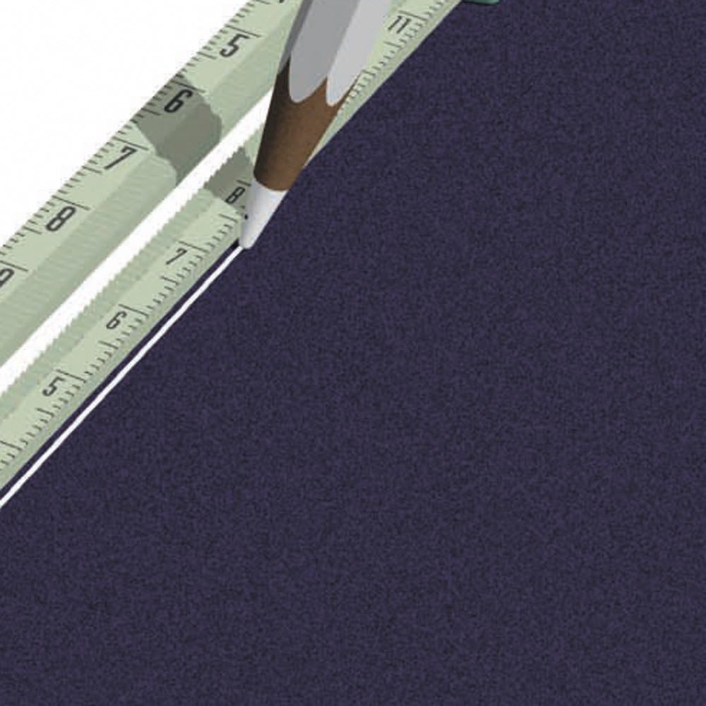 Clover Slide Gauge T-Type 25-322 Nhat Ban/Do Duong May/Ve Duong Cong/Compass/Polycarbonate