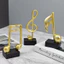 Bắc Âu Hiện Đại Trang Trí Nhà Cửa Hiển Thị Âm Nhạc Note Piano Đứng Trang Trí
