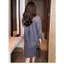 Áo khoác chống nắng bằng lụa băng màu xám dành cho nữ, áo khoác mỏng có hiệu ứng xếp nếp, áo sơ mi voan dài tay