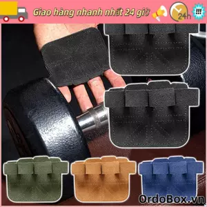 ORDOBOX 1 Cái / 1 Đôi Găng Tay Nâng Cân, Miếng Lót Lòng Bàn Tay Da Bò 9 Màu, Găng Tay Tập Gym Chống Trơn Trượt