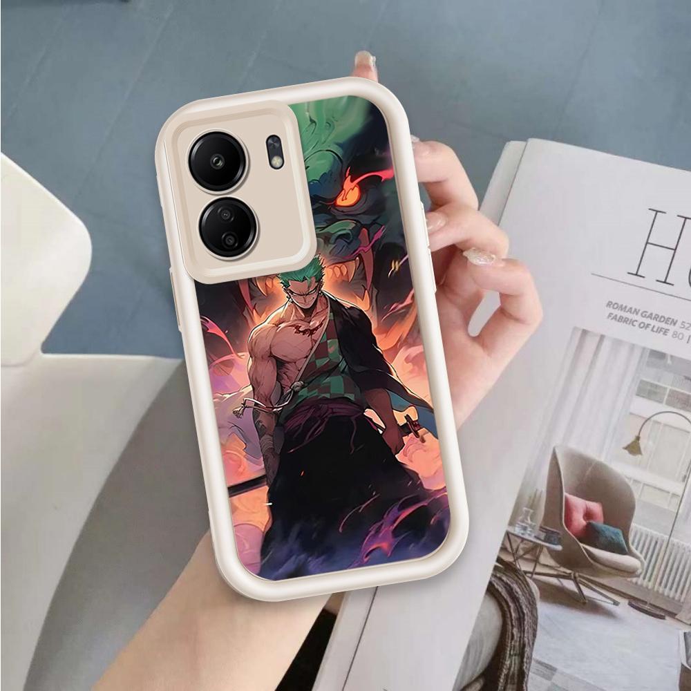 Ốp điện thoại Cho Redmi 13C / POCO C65 Phim Hoạt Hình Silicon Bé Gái Mềm Ốp điện thoại TPU Aurosolon One Piece Angel Eye Chống Sốc Ốp điện thoại