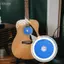 toyuvn SHUAIGUO Acoustic Guitar Sound Hole Cover Máy tạo độ ẩm Máy đo độ ẩm Tắt tiếng Phản hồi Buster Soundhole Phụ kiện cho Guitar dân gian (Màu đen)