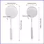 Muỗng Skimmer Mỡ 2 Miếng Thép Không Gỉ Tay Cầm Dài Tiện Ích Nhà Bếp Lọc Thực Phẩm Lưới Tách Dầu Cho mueadsyvn