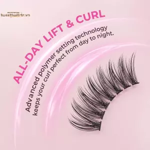 TRTR 30D 40D 50D Cụm lông vũ hỗn hợp Bộ lông mi Khối lượng tự nhiên Ứng dụng dễ dàng Nhẹ để trang điểm cả ngày VN