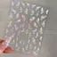 Làm móng tay cao cấp Vỏ giao hưởng Bướm Aurora Sticker Fairy Clear Nail Pure Desire Dính