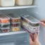 Hộp đựng thực phẩm chia ngăn nắp kín tiện lợi dễ vệ sinh gọn gàng tủ lạnh