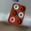 MAKY 6 Lỗ Silicon Donut Khuôn Bagel Chảo Non Sti Nướng Chịu Nhiệt Khuôn Làm Bánh Donut Chảo Dụng Cụ Nướng Bánh VN