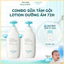 Combo Sữa Tắm Gội Và Lotion Dưỡng Ẩm GOONGBE Lành Tính Dành Cho Bé 350ml