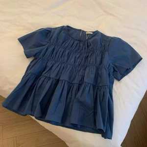 Áo Kiểu Babydoll Tầng Có Tay Linen MyaHouse