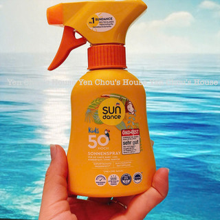 Xịt chống nắng trẻ em và sơ sinh Sun dance Dm 200ml Đức