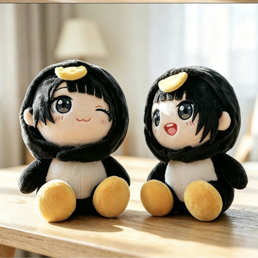 SQ5 Arknights: Quản trị viên Endfield Goo Goo Gaga Penguin Plushie Game Merch Búp bê bông sang trọng dễ thương QS5