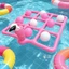 Trò chơi bể bơi bơm hơi PVC Flamingo Bảng nổi ngoài trời Vòng ném hoạt động cho sân sau tiệc nghỉ mát gia đình công viên