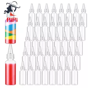 1.7 Oz Nhựa Bóp Chai Cho Sơn Thủ Công Cát Trống Đồ Dùng Nghệ Thuật Có Nắp Trên Chống Rò Rỉ Nhà Văn Chai Cho Nghệ Thuật A