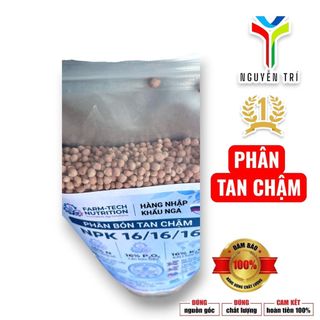 Phân Bón Tan Chậm NPK 16-16-16 Nga – Dinh Dưỡng Cân Đối Cho Hoa Và Cây Kiểng – Túi Chiết