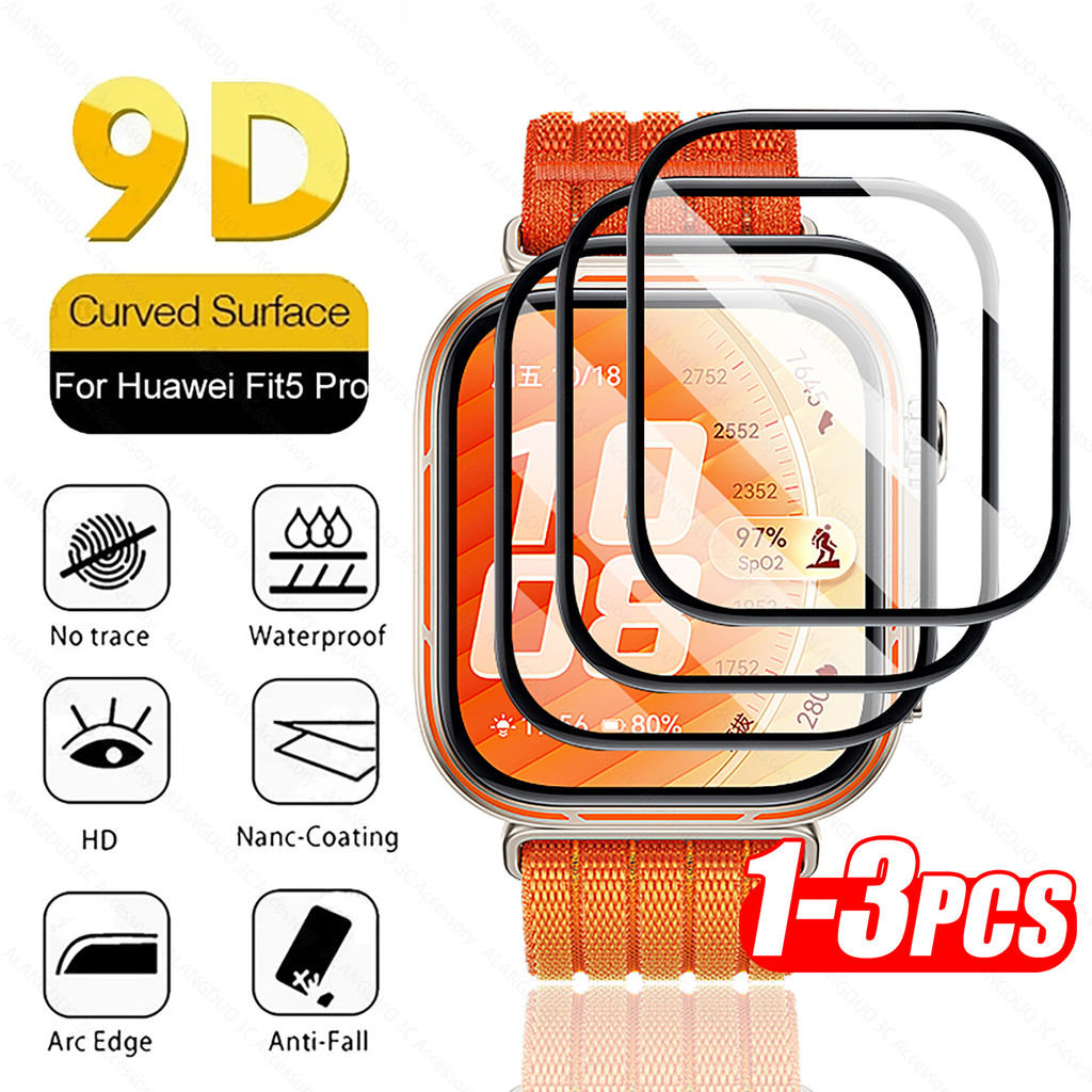1-3 Chiếc Huawei Watch Fit 5 Pro Bảo Vệ Màn Hình Phim 3D Cho Huawei SmartWatch Fit5 Pro Chống Trầy Xước Miếng Dán Bảo Vệ Phụ Kiện