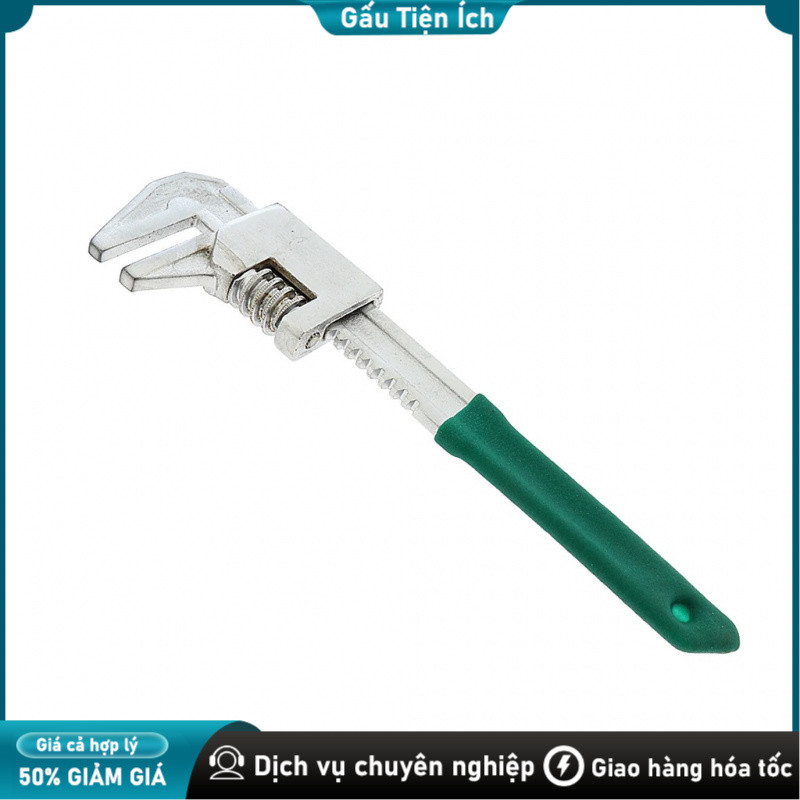 Cờ lê F góc vuông cỡ lớn cờ lê ống nước cờ lê đa năng Kìm chữ F,280mm,Khuôn cờ vuông,Có thể điều chỉnh