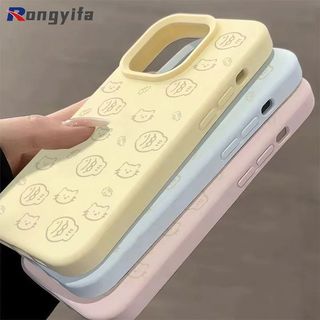 Ốp Điện Thoại Mèo Hoạt Hình Cho Xiaomi Civi 4 Pro 3 Poco X8 Pro Max M8 F8 X7 F7 X6 Pro Ultra 5G Vỏ Màu Kẹo Dễ Thương Ngộ nghĩnh Mờ Chống Sốc Ốp Lưng Mềm