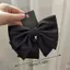 Springevenstar Thanh Lịch Nơ Ruy Băng Kẹp Tóc Thời Trang Đơn Giản Chắc Chắn Satin Mùa Xuân Kẹp Tóc Retro Với Kẹp Bé Gái Phụ Kiện Tóc Springevenstar