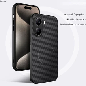 Vỏ Chống Sốc Cho Xiaomi Poco X7 / X7 Pro 5G Luxury Matte Case Vỏ Sạc Không Dây Kinh Doanh