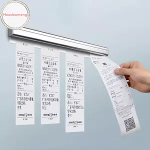 Hodou Hợp Kim Nhôm Treo Tường Sted Mang Ra Danh Sách Biên Nhận Kẹp Treo Cà vạt Đặt Hàng Hóa Đơn Giấy QR Giá Đỡ Thực Đơn Nhà Hàng Kẹp VN