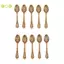 10 Cái / bộ Vintage Mini Dao Kéo Thìa Nhà Búp Bê Thu Nhỏ Bộ Đồ Ăn Đồ Chơi Trẻ Em Trang Trí Nhà Búp Bê Đẹp