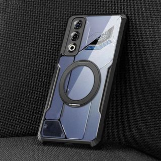 Ốp Điện Thoại Acrylic Trong Suốt Cho Nubia Neo 5 Pro 5 3 2 1 4G 5G Ốp Lưng Nubia Neo 3 5 GT Ốp Lưng Chống Trầy Xước Bền Với Giá Đỡ Từ Tính Full Camera Bảo Vệ B22