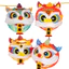< Pluscloth > Đèn lồng giấy khiêu vũ sư tử phong cách Trung Quốc Di động thủ công trẻ em Đèn lồng trang trí ngày lễ cho lễ hội trung thu Lễ hội đèn lồng năm mới Đồ dùng dự tiệc Dance Li