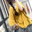 Mùa hè giản dị siêu rộng độc đáo Lỗ không đều hợp thời trang Áo thun xẻ tà phù hợp cho nữ