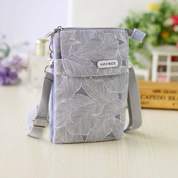 Women's Canvas Phone Bag – Mini