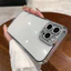 Ốp điện thoại, cho iPhone 11 12 13 14 15 16 Pro Max Plus, trọn gói, chất liệu TPU mềm, chống sốc, ốp lưng bảo vệ, mạ trong suốt sang trọng, lấp lánh lấp lánh lấp lánh, có ống kính p