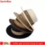 Mũ SAVORBOX dành cho nữ, Mũ nỉ phẳng thanh lịch trang trọng, Mũ Fedora cổ điển ấm áp có thể điều chỉnh thời trang mùa đông