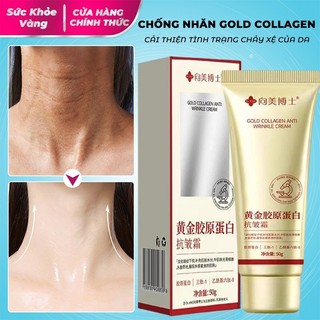 Kem Chống Nhăn Gold Collagen 50G , Chống Lão Hóa,Kem Dưỡng Ẩm ,Kem Chăm Sóc Da