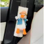 Hoạt Hình Ô Tô Dây An Toàn Bao Sang Trọng Pochacco Tự Động Dây An Toàn Vai Miếng Lót Kawaii Phụ Kiện Xe Hơi