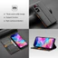 Dành Cho Samsung Galaxy S26 Ultra S25 FE S24 S23 S22 A57 A37 Kinh Doanh Sang Trọng Da PU Flip Case Khe Cắm Thẻ Đứng Vỏ Từ Tính