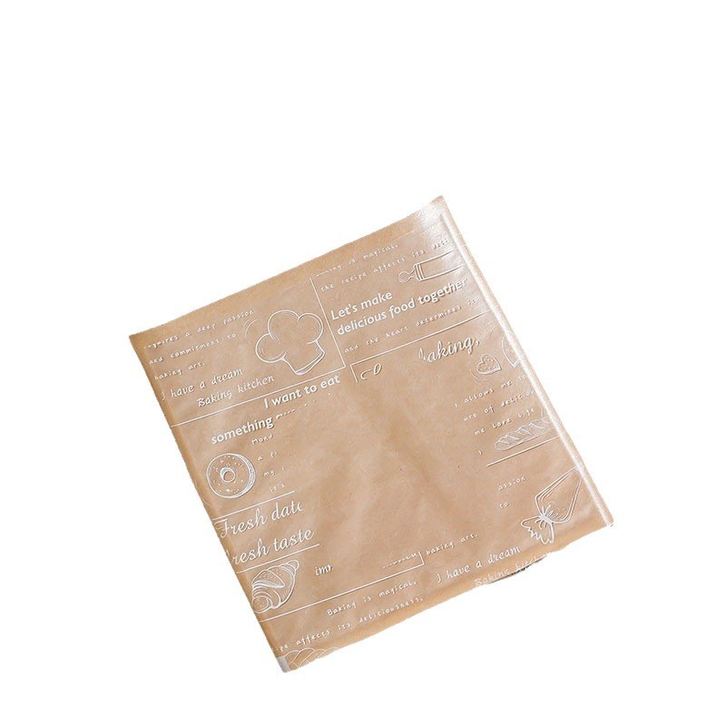 Túi Bao Bì Bánh Mì Nướng Thực Phẩm Dùng Một Lần Túi Giấy Kraft Chống Dầu Oubao Bagel Donut Bánh Mì Nướng Túi26042001