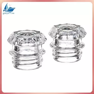2 chiếc Thay thế đầu thủy tinh Percolator, Đầu nồi cà phê Percolator Thay thế núm thủy tinh Top Bộ lọc nồi cà phê