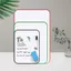 Bảng viết xóa được LAKAM, Bảng trắng hai mặt xóa khô, đơn giản Thân thiện với từ tính có thể tái sử dụng A5 / A4 / B4 / A3 Máy tính để bàn Bảng đen nhỏ Văn phòng