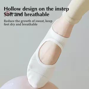 Áo tập yoga 90% bông silicon chống trượt, phù hợp tập luyện tại nhà dành cho nữ