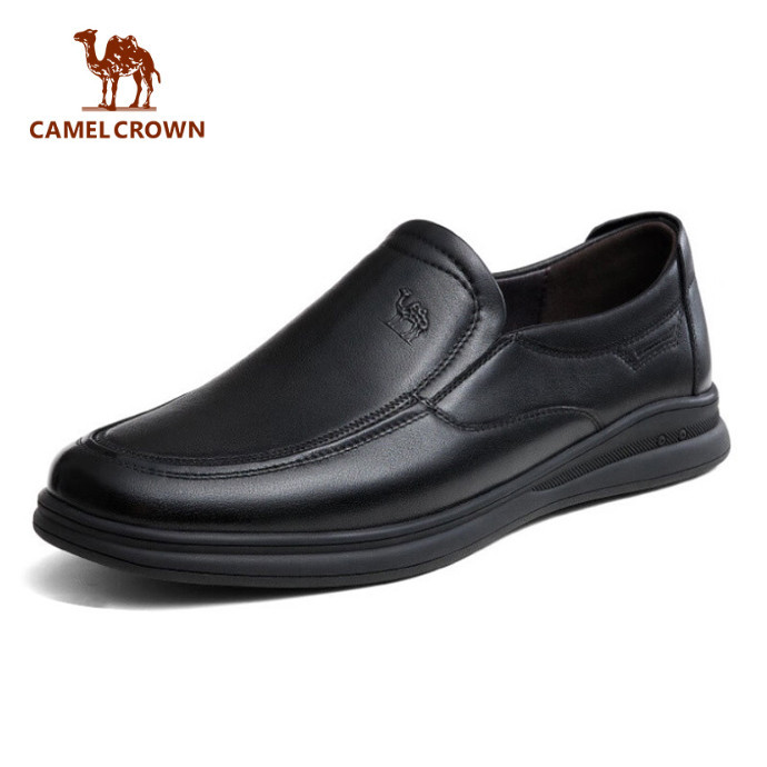 Giày công sở nam CAMEL CROWN Giày đế mềm bằng da mềm