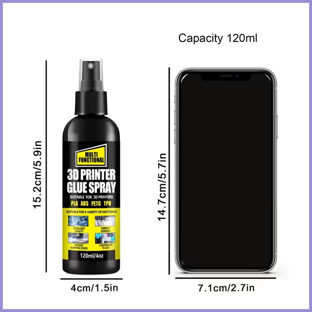 Keo In 3D 120ml Máy In 3D Dây Tóc Xịt Dính Dây Tóc Tức Thì Cho Trường Học Lớp Học Văn Phòng mueadsyvn