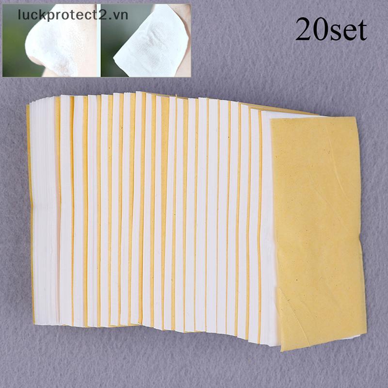 # luckpro # 600 Cái / bộ Giấy loại bỏ mụn đầu trắng đầu lô hội Mặt nạ mũi ACNE.