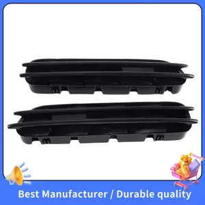 1 Cặp Bảng Điều Khiển Bên Ô Tô Lưới Tản Nhiệt Lỗ Thông Hơi Phụ Kiện Thay Thế Cho 5 Series E60 M5 Trái & Righ 51137896849 51137896850 Đen sáng