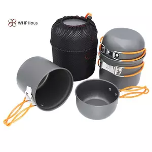 Nồi Nướng Dã Ngoại Cắm Trại - Bộ Đồ Ăn Tiện Lợi Cho Một Người