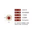 Bông Tai Camellia MãNão Đỏ Bạc S925 Phong Cách Retro Sang Trọng